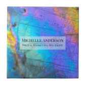 Carreau Nom coloré personnalisé (Devant)