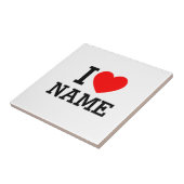 Carreau Nom du coeur (Côté)