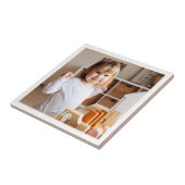 Carreau Nom photo et script de votre enfant (Côté)