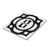 Carreau Nombre ou lettre gothique (Côté)