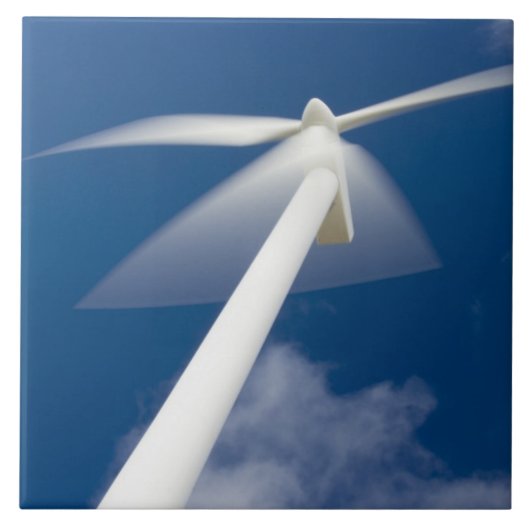 Carreau Norvège, Sogn og Fjordane. Moulin à vent à Krà yen (Devant)