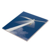 Carreau Norvège, Sogn og Fjordane. Moulin à vent à Krà yen (Côté)