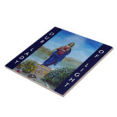 Carreau NOTRE DAME DE LA LUMIÈRE Vierge de l'Immaculée Con (Côté)