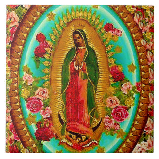 Carreau Notre Dame Guadalupe-Mexique Sainte Vierge Marie