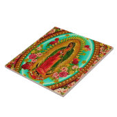 Carreau Notre Dame Guadalupe-Mexique Sainte Vierge Marie (Côté)