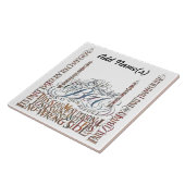 Carreau Notre Lit N'a Pas De Mauvais Côté (Côté)