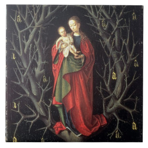 Carreau Notre Madame de l'arbre sec c.1450 (huile sur le