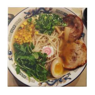 Carreau Nouilles de ramen de porc