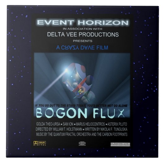 Carreau Nounours dans l'espace (Devant)