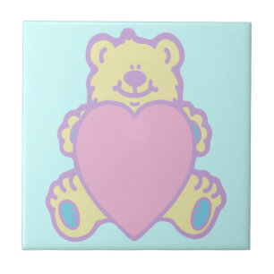 Carreau Nounours Teddy Bear Cœur d'Amour