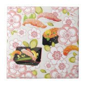 Carreau Nourriture japonaise : Sushi Motif 2 (Devant)