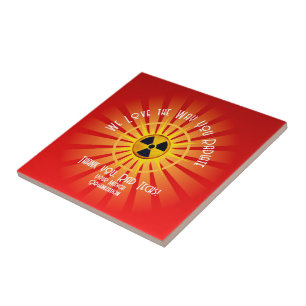 Carreau Nous aimons la façon dont vous rayonnez