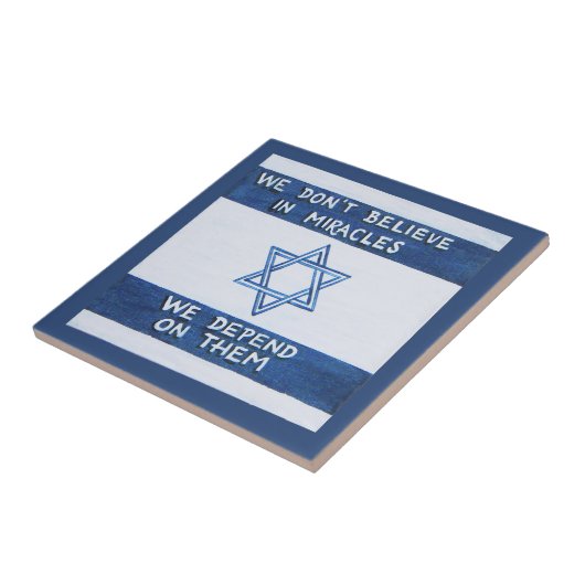 Carreau Nous Dépendons Des Miracles (Côté)