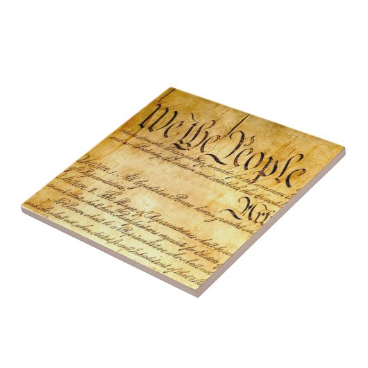 Carreau Nous le peuple - Constitution (Côté)