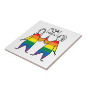 Carreau Nous sommes tous égaux (Côté)