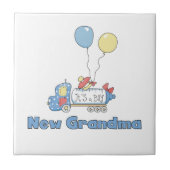 Carreau Nouveau Camion grand-mère C'est un cadeau garçon (Devant)