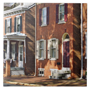 Carreau Nouveau Château DE - Rangée de maisons de ville