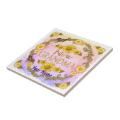 Carreau Nouveau nom personnalisé Grand-mère (Côté)