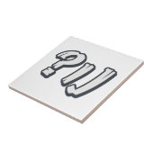 Carreau "NU ?" yiddish - L'expression juive parfaite (Côté)