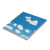 Carreau Nuage de Ciel Bleu (Côté)