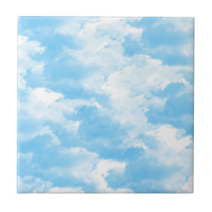 Carreau Nuages Ciel Bleu