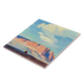 Carreau Nuages d'Arizona par Edgar Payne (Côté)