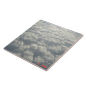 CARREAU NUAGES DE FLUFFE BLANC (Côté)