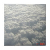 CARREAU NUAGES DE FLUFFE BLANC (Devant)