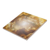 Carreau Nuages et soleil, n'ayez pas peur, croyez seulemen (Côté)