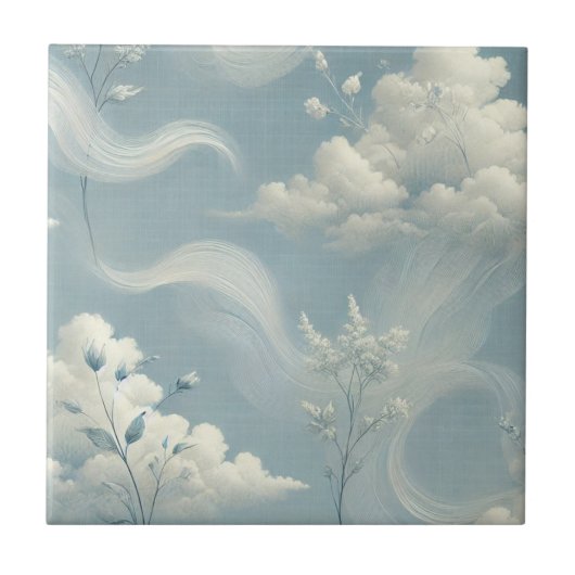 Carreau Nuages éthérés (Devant)