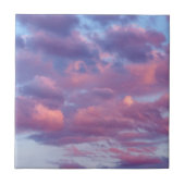 Carreau Nuages roses et violets (Devant)