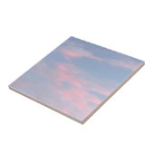 Carreau Nuages roses personnalisables (Côté)