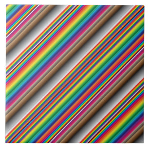 Carreau nuance de couleur sur diagonale