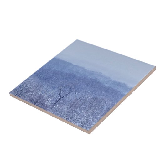 Carreau Nuances de bleu (Côté)