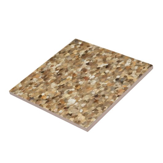 Carreau Nuances de pierres brunes du système judiciaire 12 (Côté)