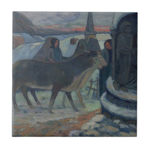 Carreau Nuit de Noël (La Bénédiction des Oxen)
