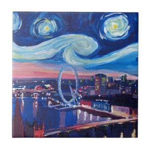 Carreau Nuit étoilée à Londres