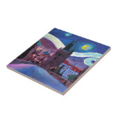 Carreau Nuit étoilée à Prague avec Carlsbridge (Côté)