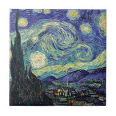 Carreau Nuit étoilée par van Gogh (Devant)