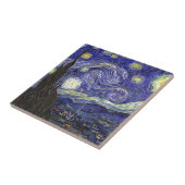 Carreau Nuit étoilée, Vincent Van Gogh. (Côté)