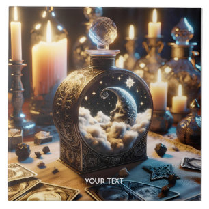 Carreau Nuit Imaginaire Mignonne Decanter Moon