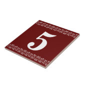 Carreau numérique victorien (Côté)