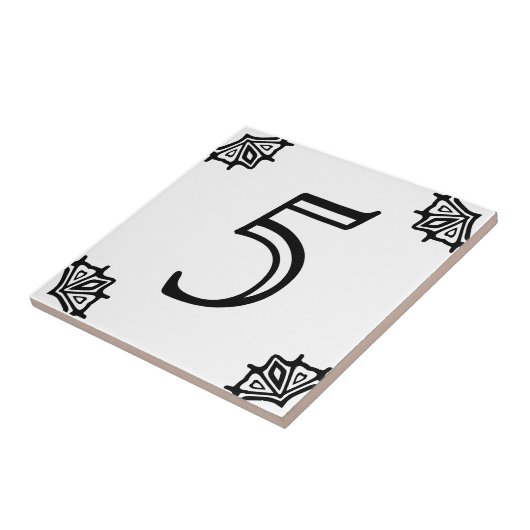 Carreau Numéro de la maison espagnole (Côté)