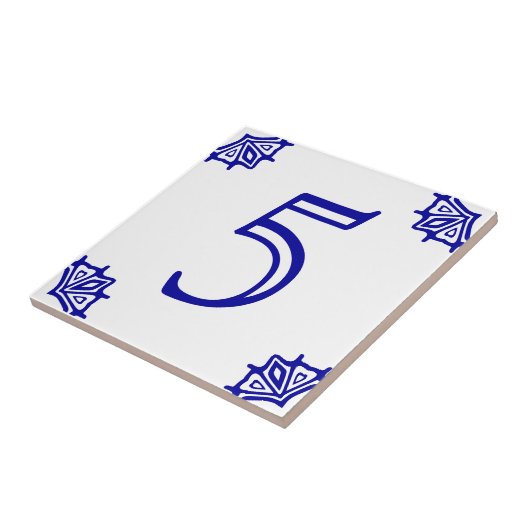 Carreau Numéro de la maison espagnole (Côté)