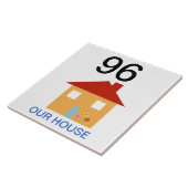 Carreau numéro de maison (Côté)