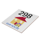 Carreau numéro de maison (Côté)