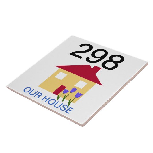 Carreau numéro de maison (Côté)