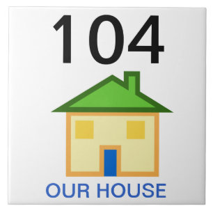 Carreau numéro de maison