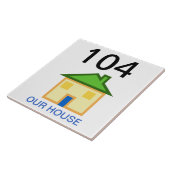 Carreau numéro de maison (Côté)