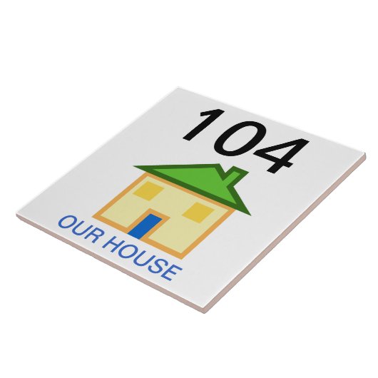 Carreau numéro de maison (Côté)